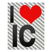 J'aime IC Cartons D'invitation