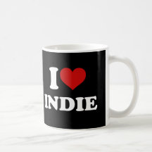 J'aime indépendant tasse à café