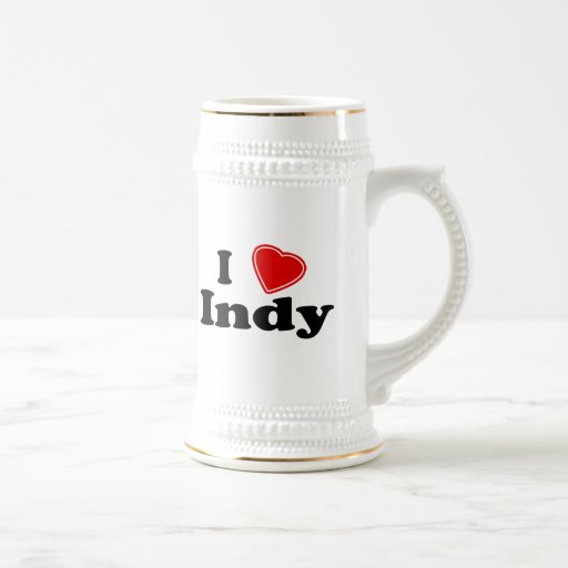 J'aime Indy Mugs À Café