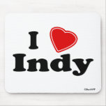 J'aime Indy Tapis De Souris