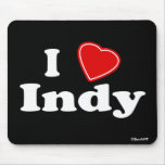 J'aime Indy Tapis De Souris
