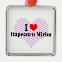 J'aime Itapecuru Mirim, Brésil Décoration Pour Sapin De Noël
