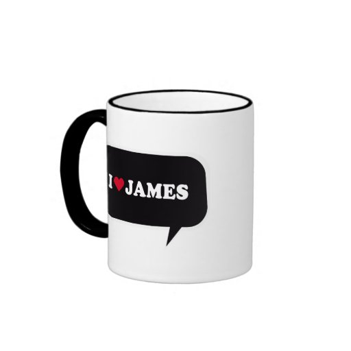 J'AIME JAMES TASSES