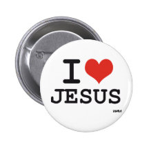 J'aime Jésus Badges