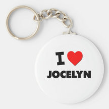 J'aime Jocelyn Porte-clés