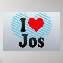 J'aime Jos, Nigéria Posters