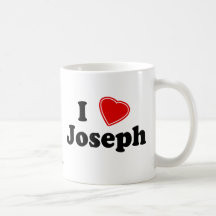 J'aime Joseph Mugs À Café
