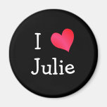 J'aime Julie Aimants