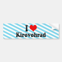 J'aime Kirovohrad, Ukraine Adhésifs Pour Voiture