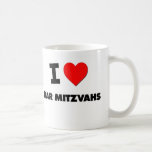 J'aime la barre Mitzvahs Mug À Café