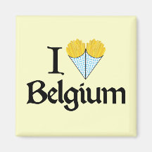 J'aime la Belgique Aimants