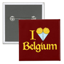 J'aime la Belgique Badges