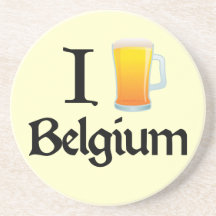 J'aime la Belgique Dessous De Verre
