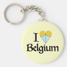 J'aime la Belgique Porte-clé