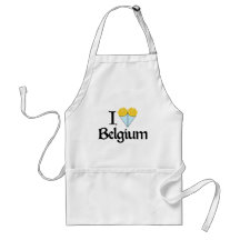 J'aime la Belgique Tablier