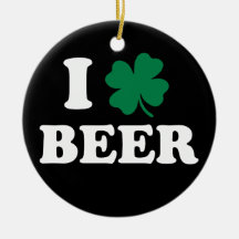 J'aime la bière décoration de noël
