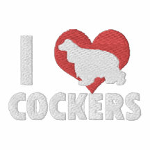 J'aime la chemise brodée par cockers (le polo)