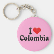 J'aime la Colombie Porte-clés