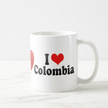 J'aime la Colombie Tasse