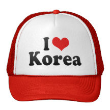 J'aime la Corée Casquettes