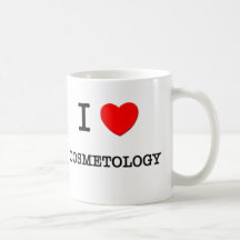 J'aime la COSMÉTOLOGIE Tasse