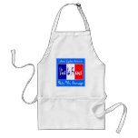 J'aime la douleur française de tablier de chef de 