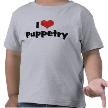 J'aime la fabrication de marionnettes t-shirt