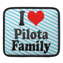 J'aime la famille de Pilota Poches Pour iPad