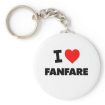 J'aime la fanfare porte-clés