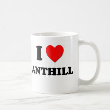 J'aime la fourmilière mug à café