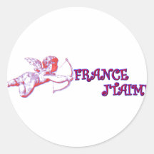J'aime la France Autocollants