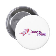 J'aime la France Badge