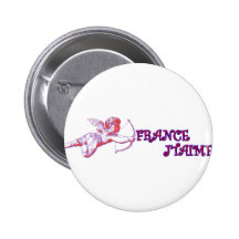 J'aime la France Badge