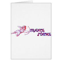 J'aime la France Cartes De Vœux