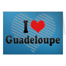 J'aime la Guadeloupe Carte