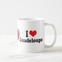 J'aime la Guadeloupe Tasse À Café