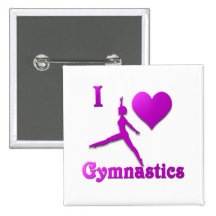 j'aime la gymnastique #8 pin's avec agrafe