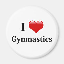 J'aime la gymnastique magnets