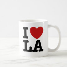 J'aime la LA Mugs À Café