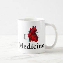 J'aime la médecine tasse
