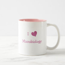 J'aime la microbiologie mug