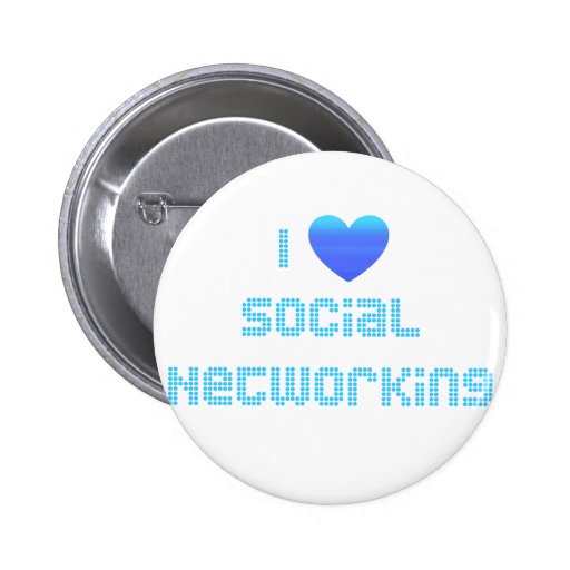 J'aime la mise en réseau sociale pin's