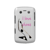 J'aime la mode Girly de chaussures Étui Blackberry Bold