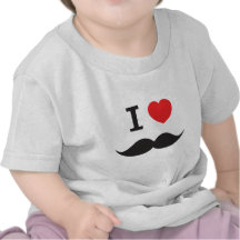 J'aime la moustache t-shirt