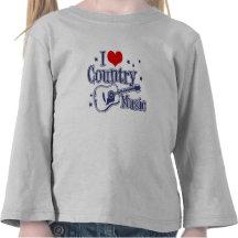 J'aime la musique country t-shirts