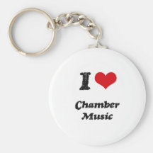 J'aime la musique de chambre porte-clés