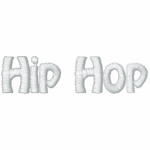 J'aime la musique de hip hop vestes brodées