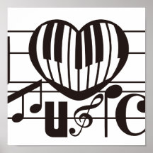 J'AIME LA MUSIQUE POSTERS