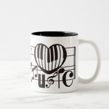 J'AIME LA MUSIQUE TASSES