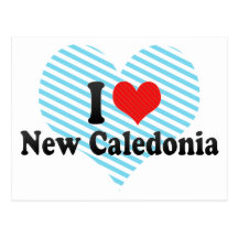 J'aime la Nouvelle-Calédonie Cartes Postales